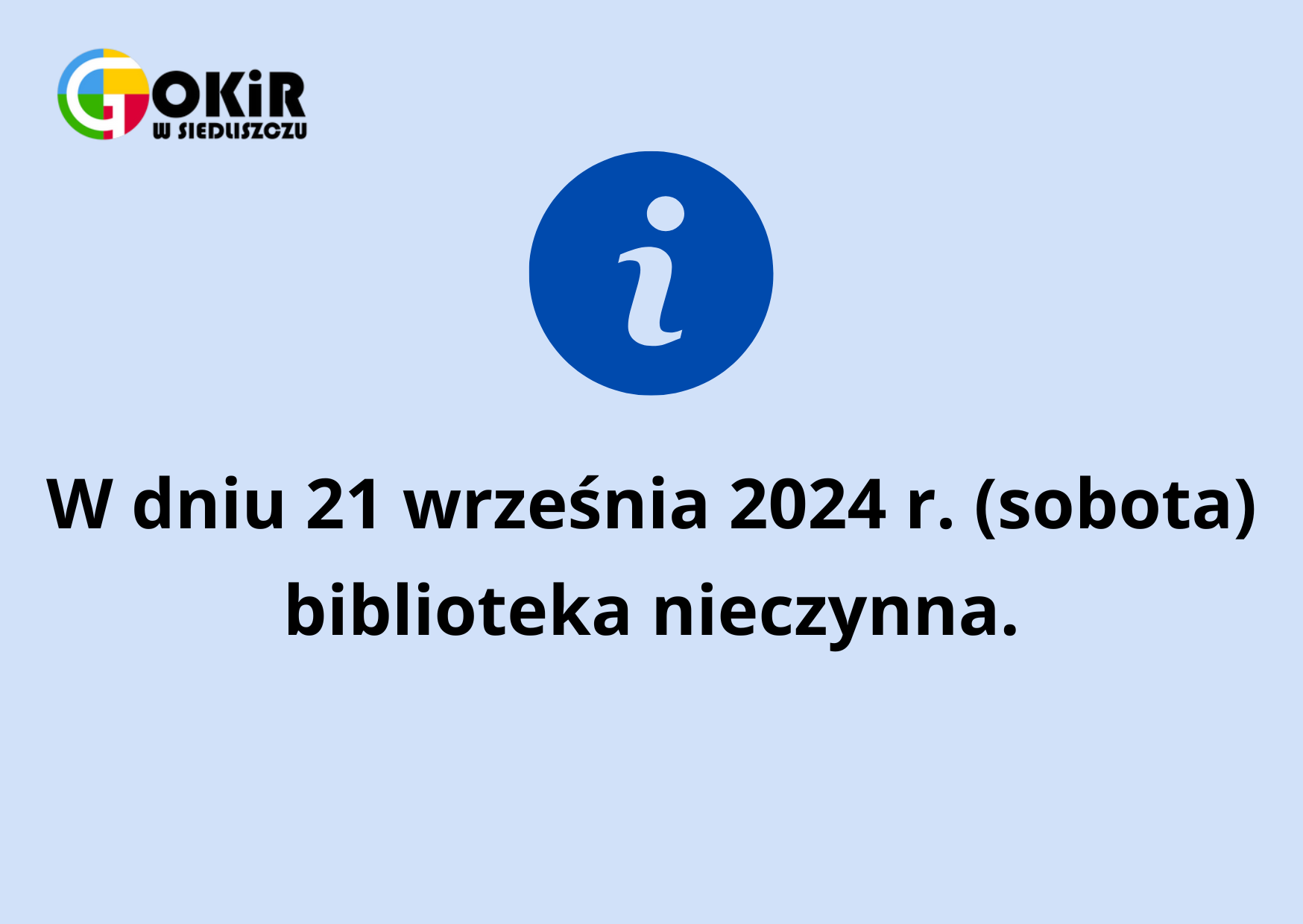 Ważna informacja