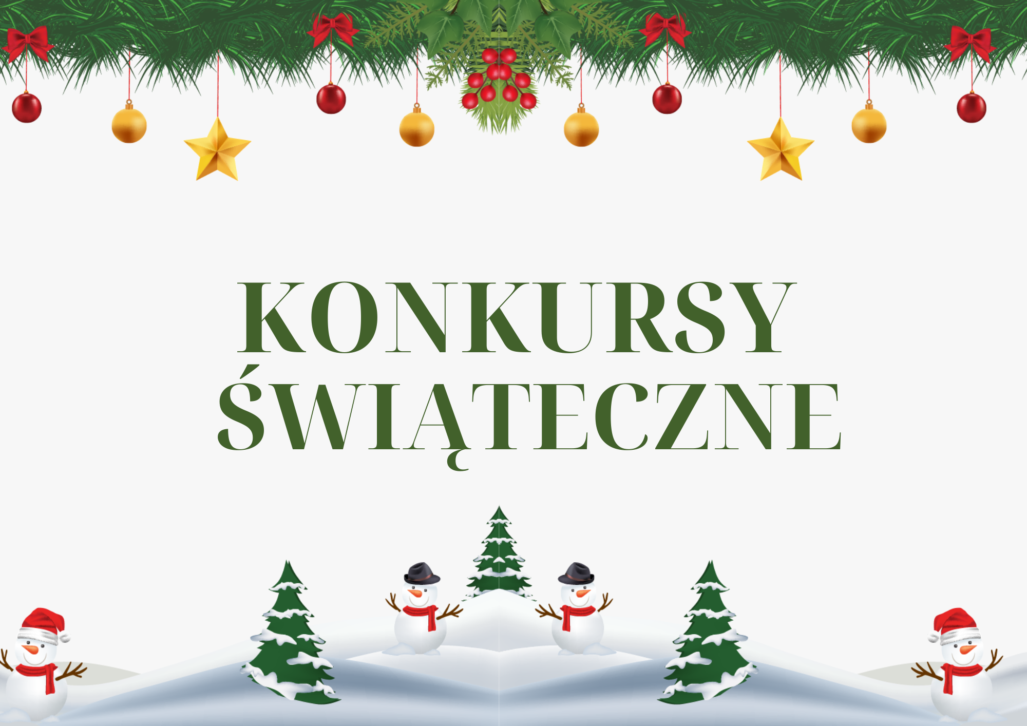 Konkursy świąteczne