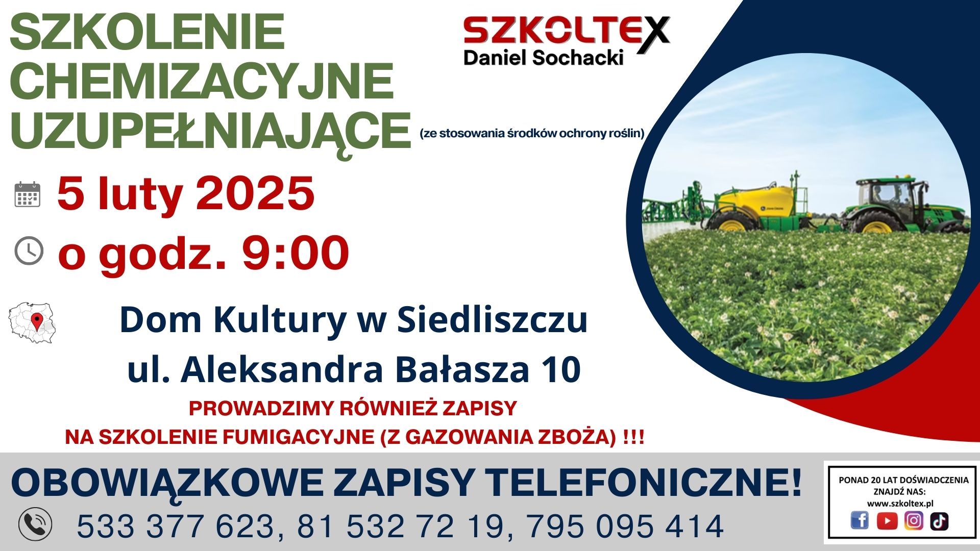 Szkolenie dla rolników